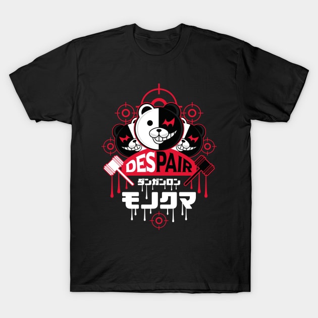 Despair Kuma T-Shirt by logozaste